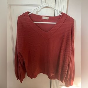 Altar’d State thermal long sleeve top.